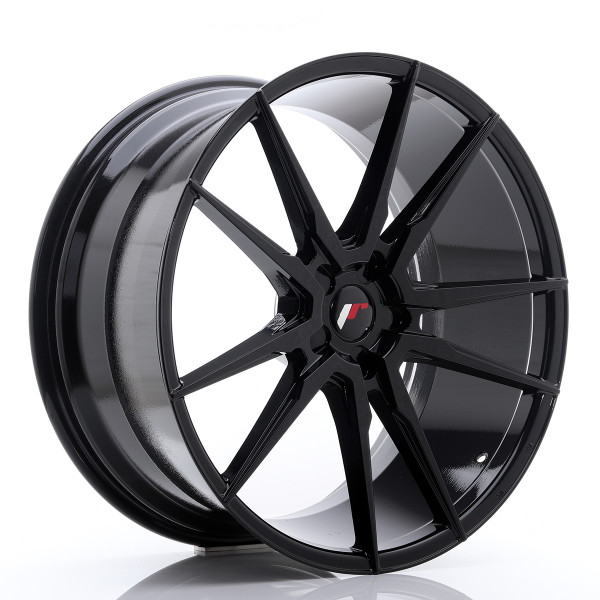 Japan Racing Felge JR21 22x10,5 ET15-52 5H BLANK Glossy Black