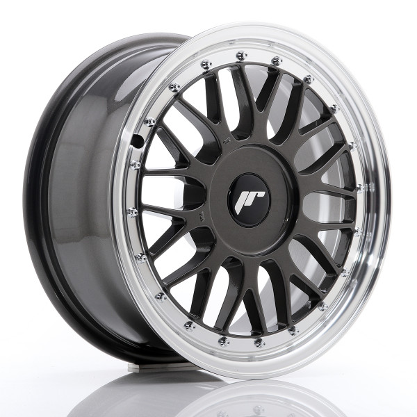 Japan Racing Felge JR23 16x7 ET20-45 BLANK Hyper Gray w/Machined Lip