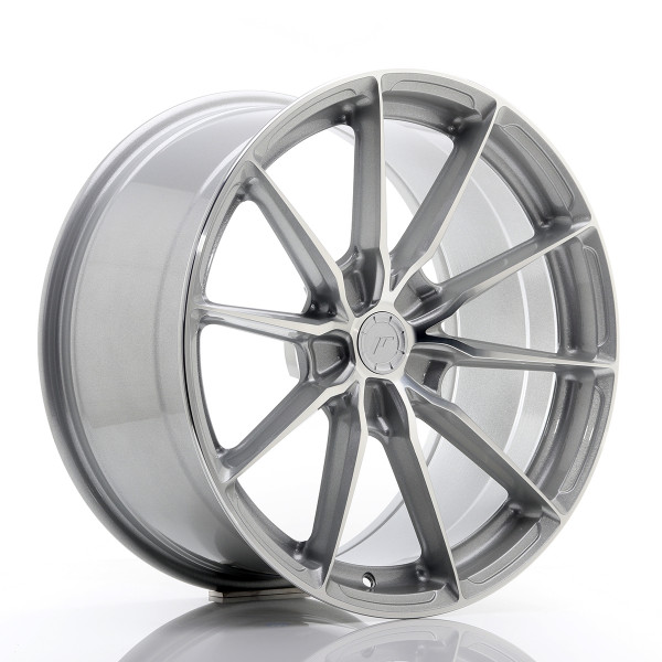 Japan Racing Felge JR37 19x9,5 ET20-45 5H BLANK Silver Machined Face