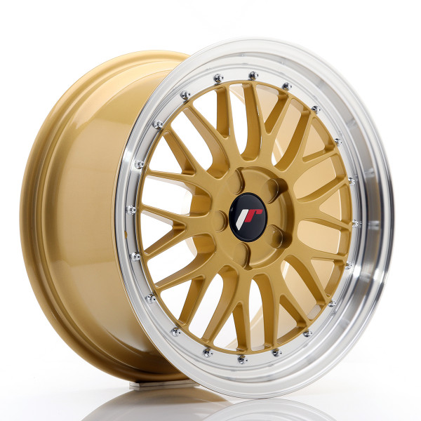 Japan Racing Felge JR23 18x8,5 ET25-48 5H BLANK Gold w/Machined Lip