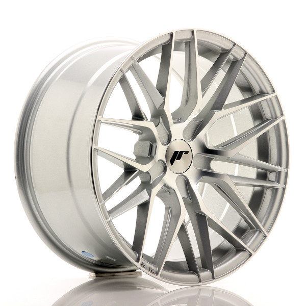 Japan Racing Felge JR28 18x9,5 ET20-40 5H BLANK Silver Machined Face