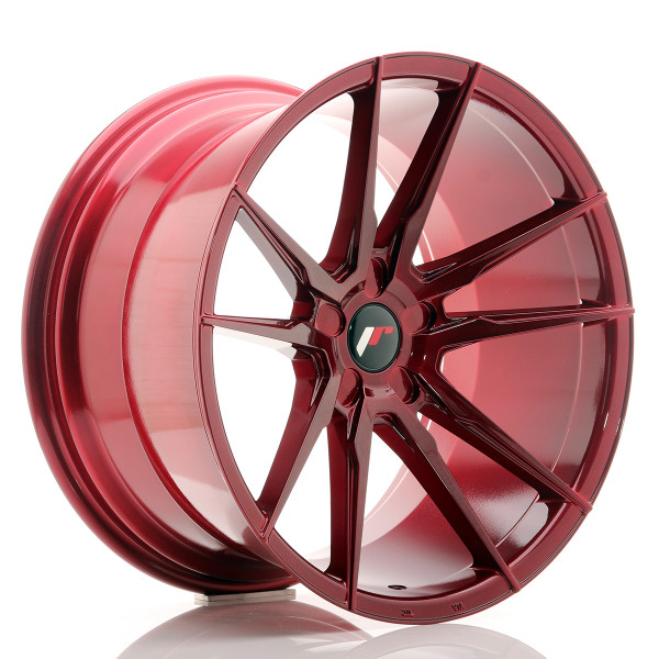 Japan Racing Felge JR21 20x11 ET20-30 5H BLANK Platinum Red