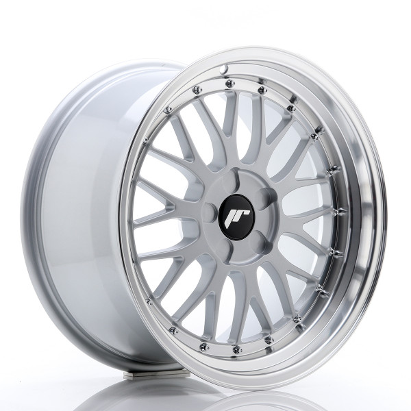 Japan Racing Felge JR23 18x9,5 ET25-48 5H BLANK Hyper Silver w/Machined Lip