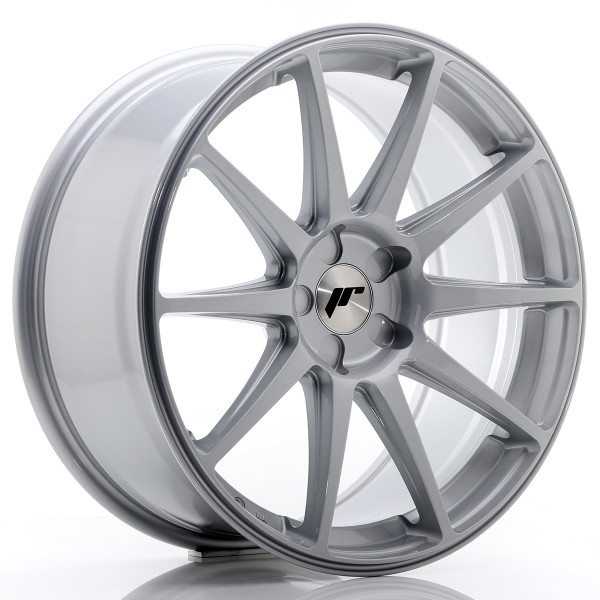 Japan Racing Felge JR11 19x8,5 ET25-40 5H BLANK Hyper Silver
