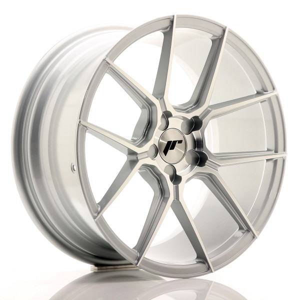 Japan Racing Felge JR30 18x8,5 ET40 5H BLANK Silver Machined Face
