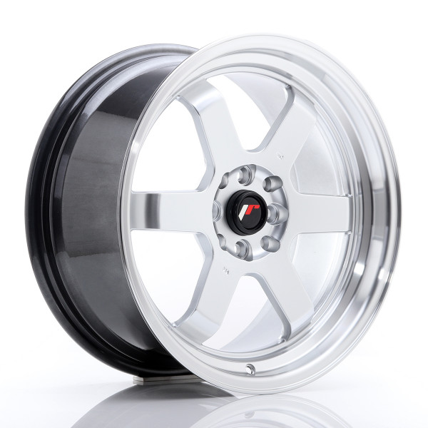 Japan Racing Felge JR12 17x8 ET33 4x100/114 Hyper Silver w/Machined Lip