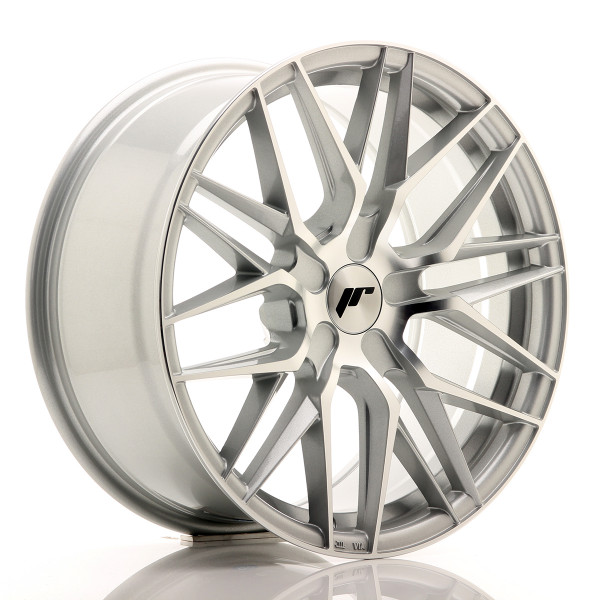 Japan Racing Felge JR28 18x8,5 ET20-40 5H BLANK Silver Machined Face