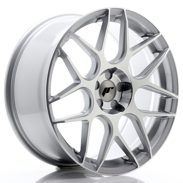 Japan Racing Felge JR18 19x8,5 ET35-42 5H BLANK Silver Machined Face