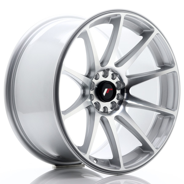 Japan Racing Felge JR11 18x9,5 ET30 5x112/114 Silver Machined Face