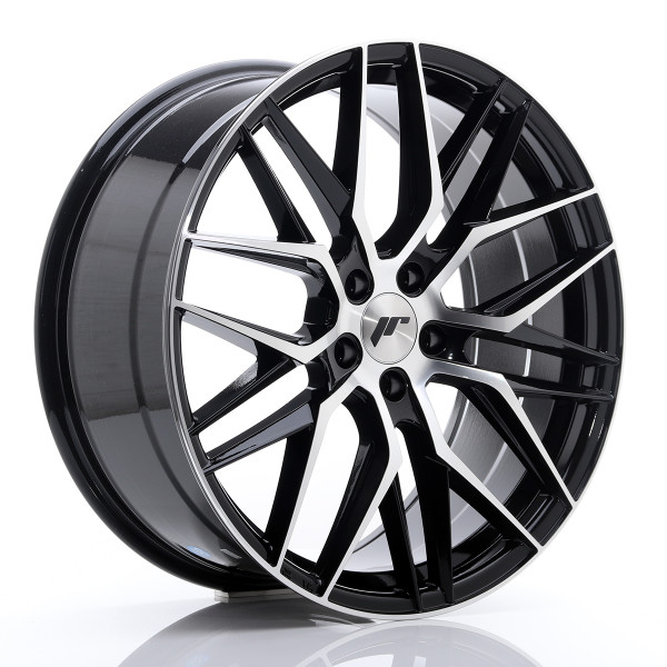 Japan Racing Felge JR28 20x8,5 ET40 5x112 Gloss Black Machined Face
