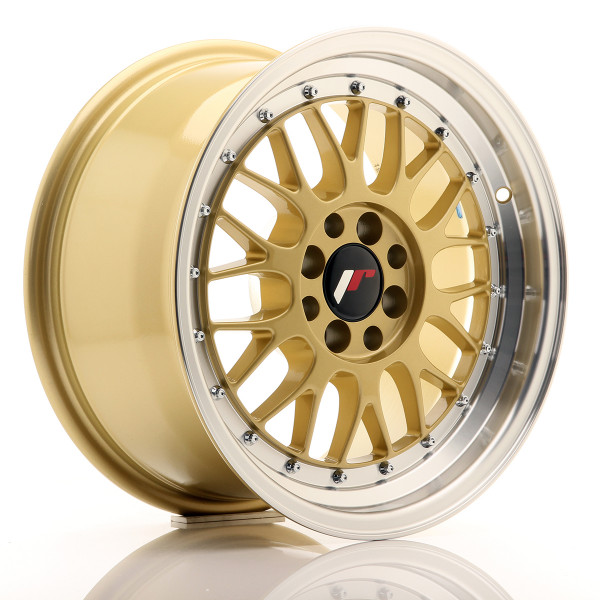 Japan Racing Felge JR23 16x8 ET20 4x100/108 Gold w/Machined Lip