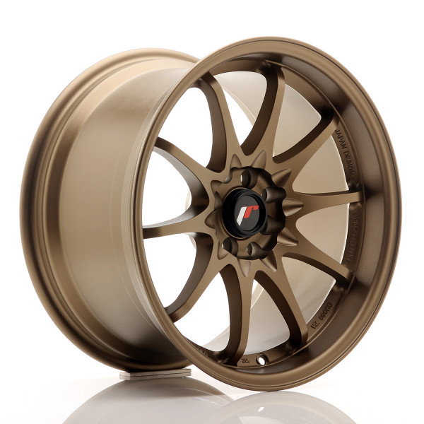 Japan Racing Felge JR5 17x9,5 ET25 4x100/114,3 Dark Anodized Bronze