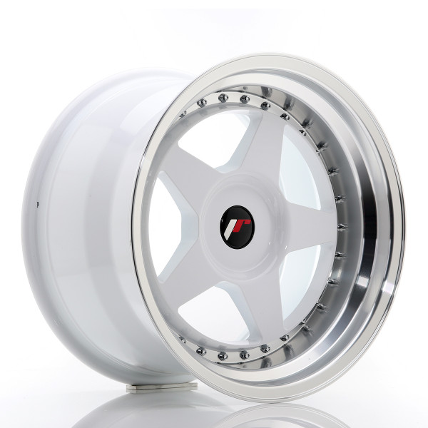 Japan Racing Felge JR6 17x10 ET20 BLANK White w/Machined Lip