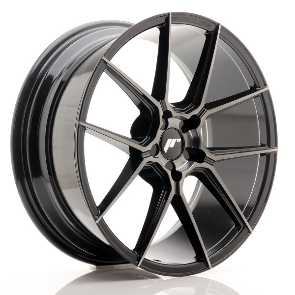 Japan Racing Felge JR30 20x8,5 ET20-42 5H BLANK Black Brushed w/Tinted Face