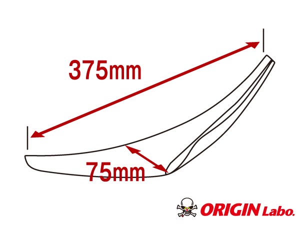 Origin Labo "Type EX" Universal Canards (FRP)