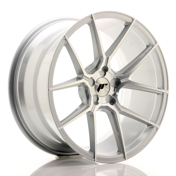 Japan Racing Felge JR30 19x9,5 ET35-40 5H BLANK Silver Machined Face