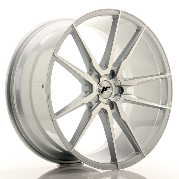 Japan Racing Felge JR21 22x10,5 ET15-52 5H BLANK Silver