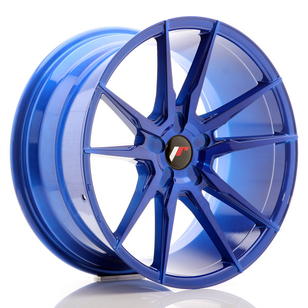 Japan Racing Felge JR21 19x9,5 ET35-40 5H BLANK Platinum Blue