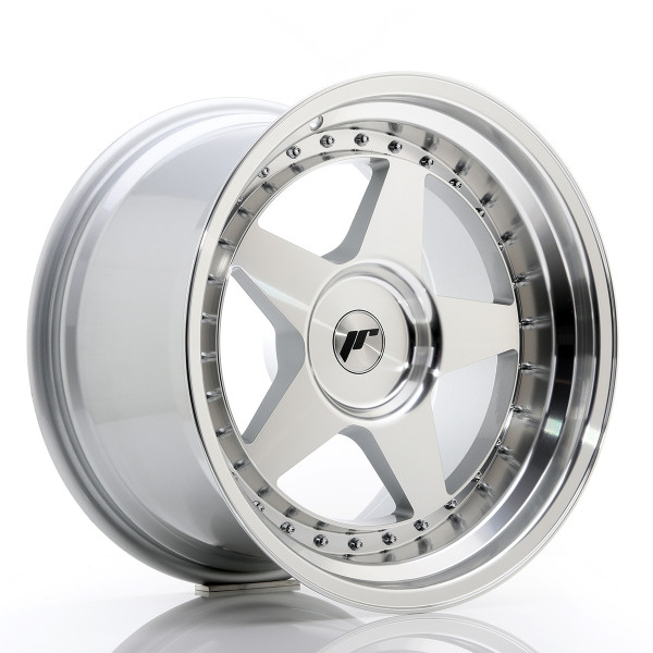 Japan Racing Felge JR6 18x10,5 ET0-25 BLANK Silver Machined Face