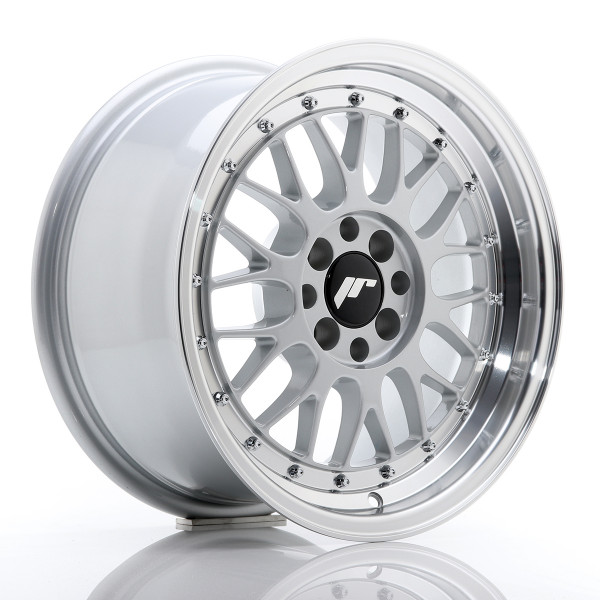 Japan Racing Felge JR23 16x8 ET20 4x100/108 Hyper Silver w/Machined Lip