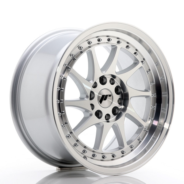 Japan Racing Felge JR26 17x9 ET25 5x114/120 Silver Machined Face