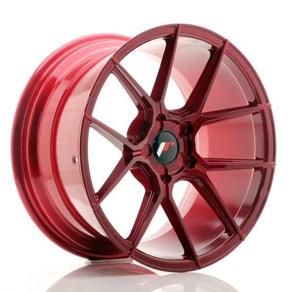 Japan Racing Felge JR30 18x9,5 ET20-40 5H BLANK Platinum Red