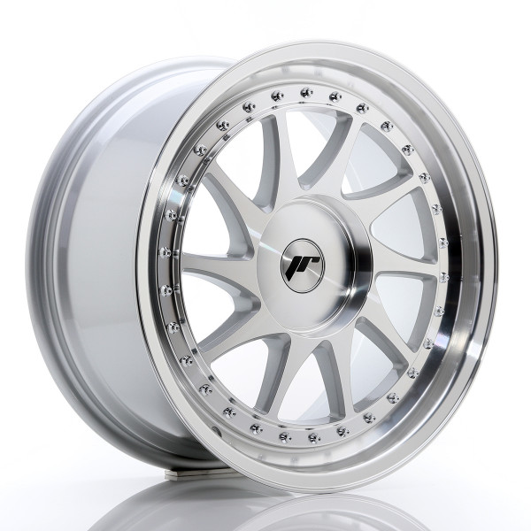 Japan Racing Felge JR26 18x8,5 ET20-40 BLANK Silver Machined Face