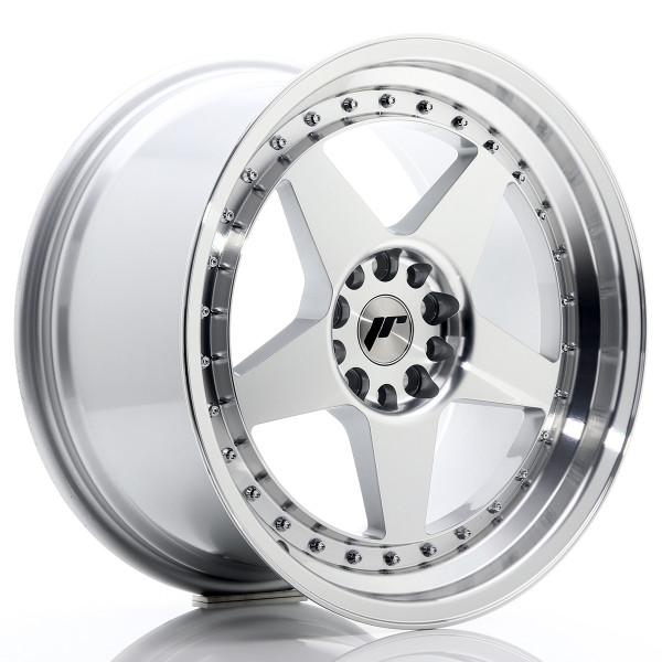 Japan Racing Felge JR6 18x9,5 ET35 5x100/120 Silver Machined Face