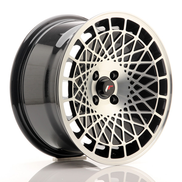 Japan Racing Felge JR14 16x8 ET15 4x100 Gloss Black w/Machined Face