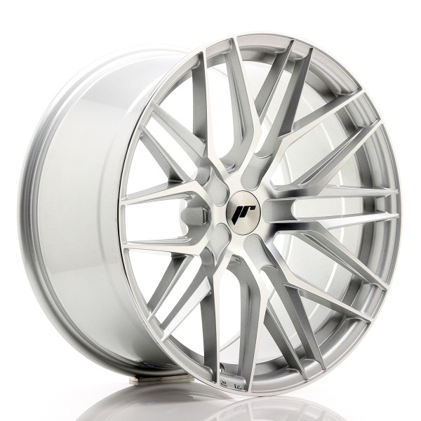 Japan Racing Felge JR28 20x10 ET20-40 5H BLANK Silver Machined Face