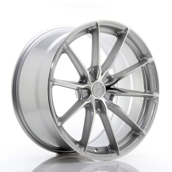 Japan Racing Felge JR37 20x10 ET20-45 5H BLANK Silver Machined Face