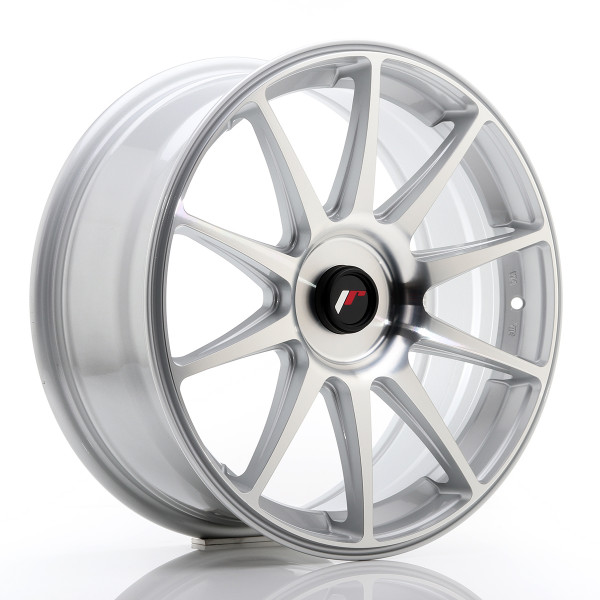 Japan Racing Felge JR11 18x7,5 ET35-40 BLANK Silver Machined Face
