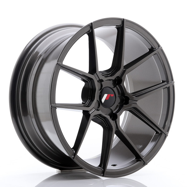 Japan Racing Felge JR30 18x8,5 ET20-40 5H Blank Hyper Gray