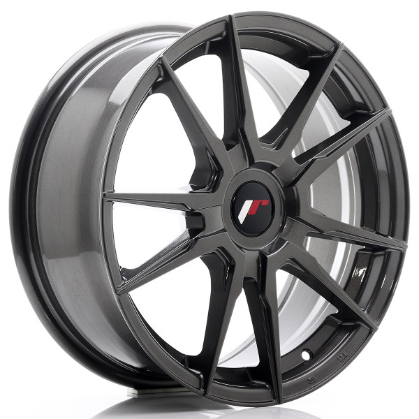 Japan Racing Felge JR21 17x7 ET25-40 Blank Hyper Gray