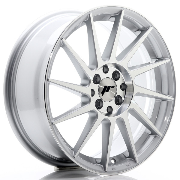 Japan Racing Felge JR22 17x7 ET35 4x100/114 Silver Machined Face