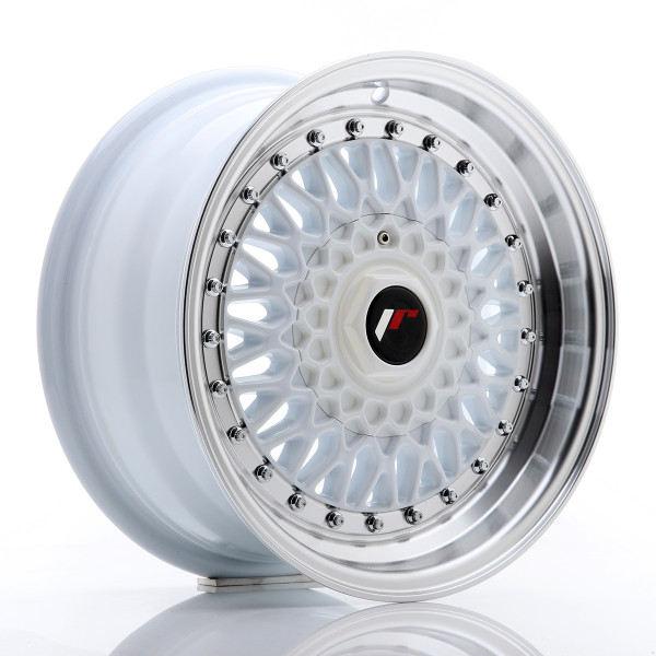 Japan Racing Felge JR9 15x7 ET20 4x100/108 White w/Machined Lip