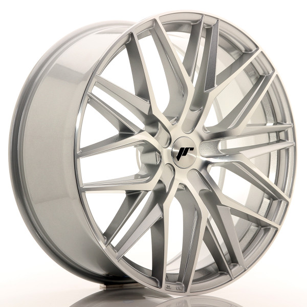 Japan Racing Felge JR28 22x9 ET30-45 5H BLANK Silver Machined Face