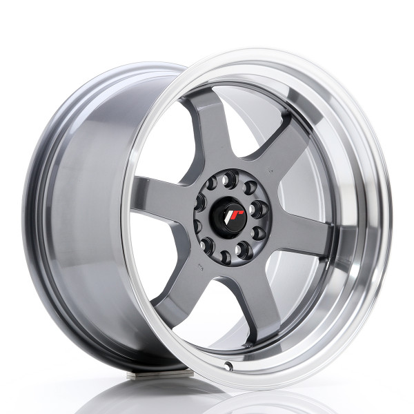 Japan Racing Felge JR12 18x10 ET20 5x114/120 Gun Metal w/Machined Lip