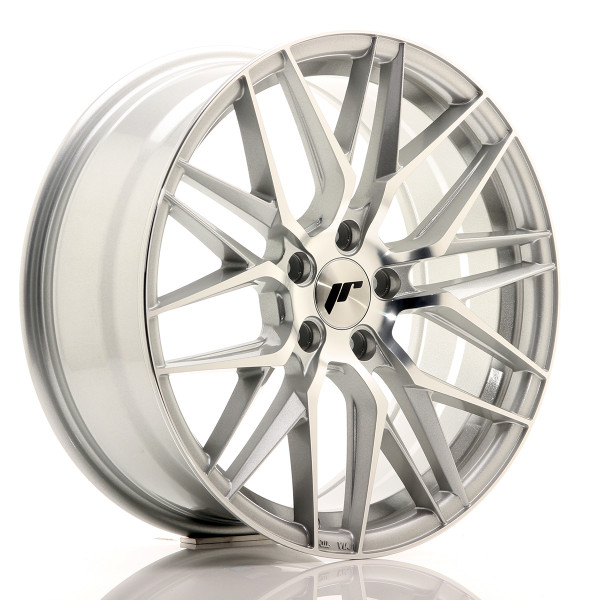 Japan Racing Felge JR28 18x7,5 ET40 5x112 Silver Machined Face