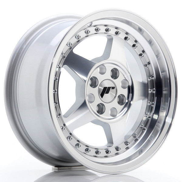 Japan Racing Felge JR6 15x7 ET35 4x100 Silver Machined Face