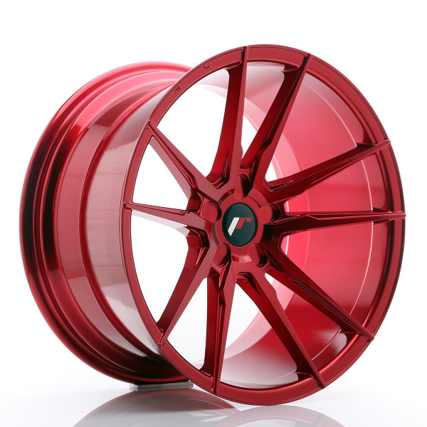 Japan Racing Felge JR21 20x11 ET20-30 5H BLANK Platinum Red