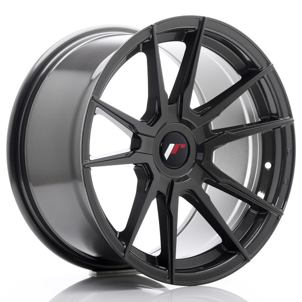 Japan Racing Felge JR21 17x9 ET25-35 Blank Hyper Gray