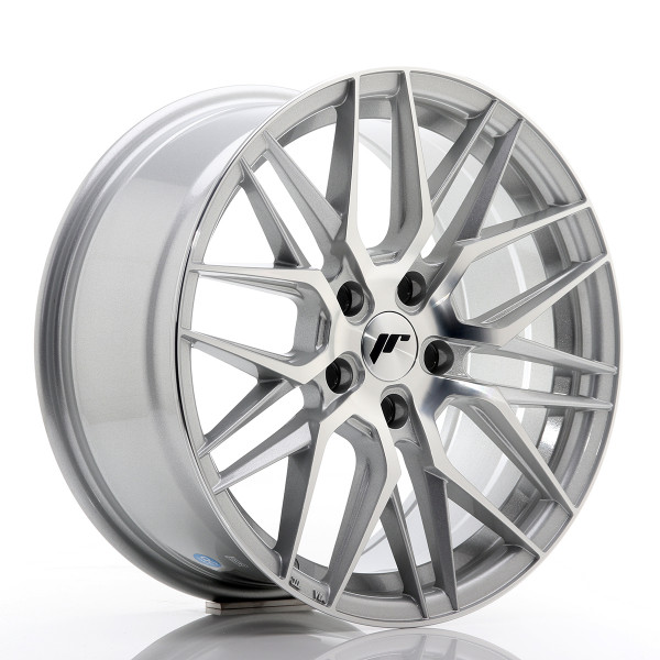 Japan Racing Felge JR28 17x8 ET40 5x112 Silver Machined Face