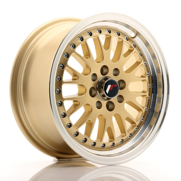 Japan Racing Felge JR10 15x7 ET30 4x100/108 Gold w/Machined Lip