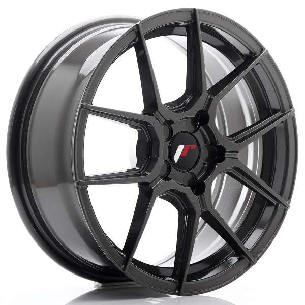 Japan Racing Felge JR30 17x7 ET20-40 5H BLANK Hyper Gray