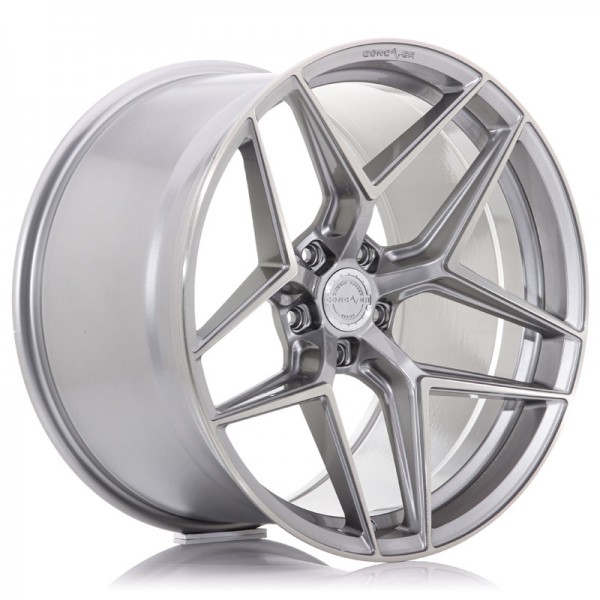 Concaver CVR2 22x9 ET10-52 BLANK Brushed Titanium