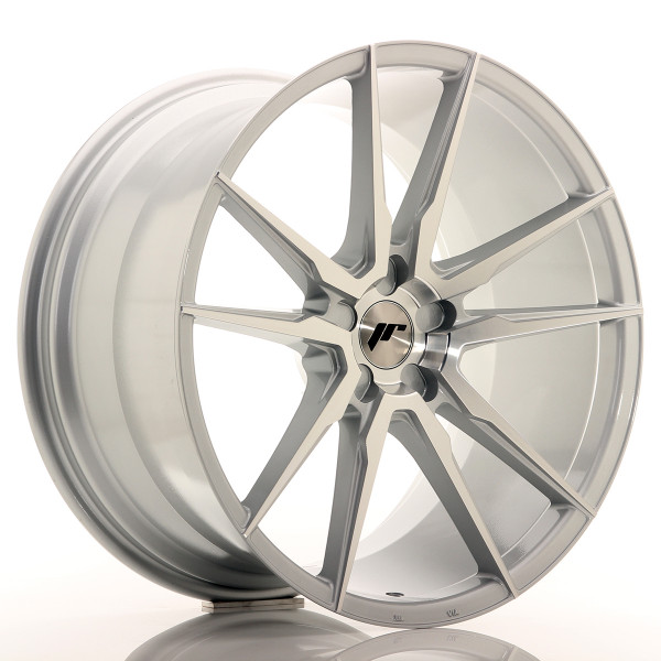 Japan Racing Felge JR21 21x11 ET15-55 5H BLANK Silver Machined Face