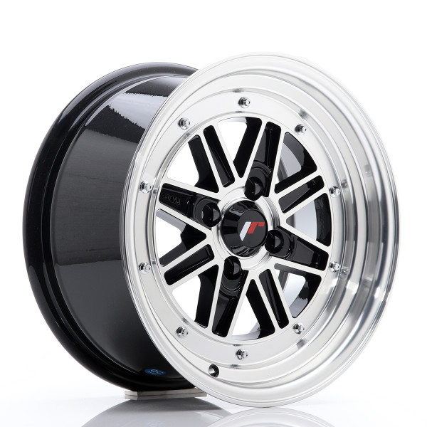 Japan Racing Felge JR31 15x7.5 ET20 4x100 Gloss Black Machined Face