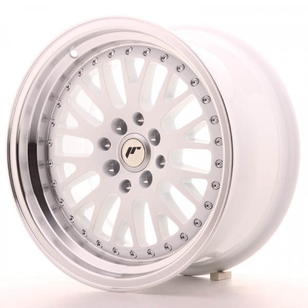 Japan Racing Felge JR10 16x8 ET10 4x100/114 White w/Machined Lip