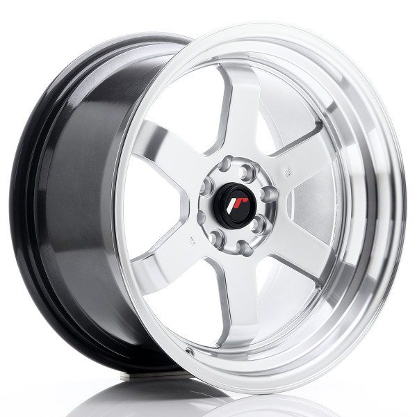 Japan Racing Felge JR12 17x9 ET25 5x112/120 Hyper Silver w/Machined Lip